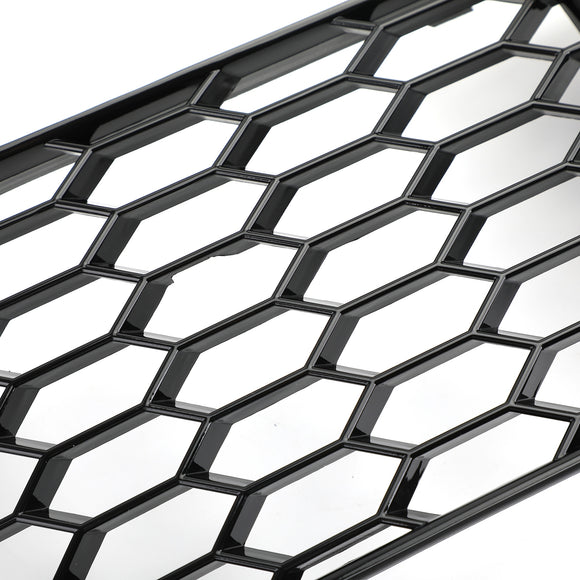 2009-2012 Audi A4 B8 nid d'abeille antibrouillard gril pare-chocs avant couvercle inférieur calandre noire 8KD 807 682 8KD 807 681