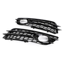 Audi 2008-2012 A4 S-Line S4 Sport Versione a nido d'ape Stile Fendinebbia Paraurti Griglia-13