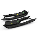 2012-2016 Audi A5 Sline / S5 B8.5 2PCS Front Fog Light Black Grille Front Bumper Honeycomb Lower Cover Grill-13