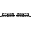 2012-2016 Audi A5/S5 B8.5 RS5 estilo rejilla de parachoques delantero de malla de panal parrilla negra-13