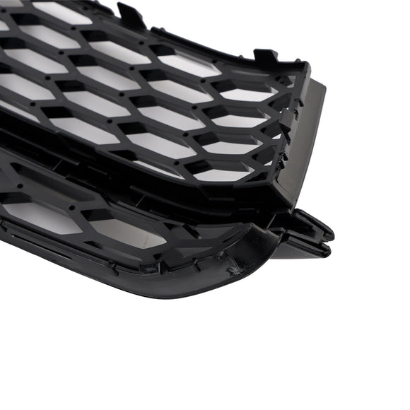 2012-2016 Audi A5 Sline / S5 B8.5 2PCS Front Fog Light Black Grille Front Bumper Honeycomb Lower Cover Grill