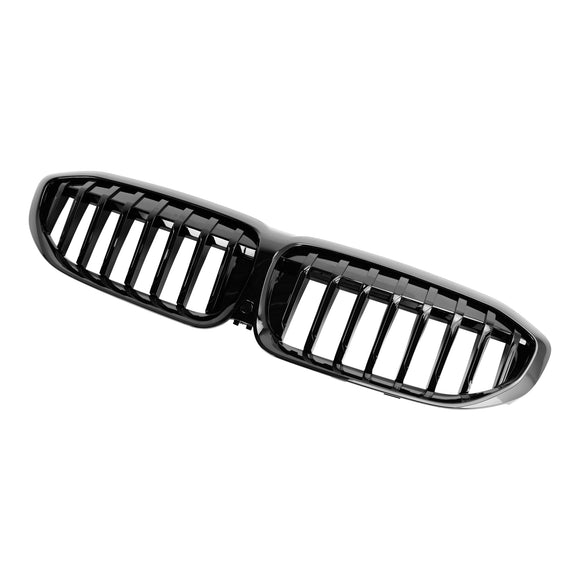 BMW G20 3er 2019–2022 320i/330i/320d/M340i/318i/330e Nierengrill, glänzend schwarzer Grill