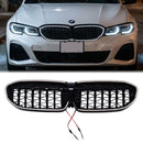 Calandre à lamelles en diamant noire 51138072085 pour BMW série 3 G20 G21 pré-LCI 2019 – 2022-1