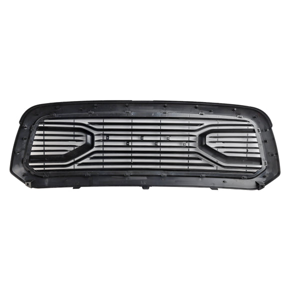 2013-2018 Dodge Ram 1500 Chrome Big Horn Style Grill Front Bumper Replacement Grille With RAM Letter