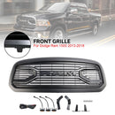 2013-2018 Dodge Ram 1500 Chrome Big Horn Style Grill Front Bumper Replacement Grille-17