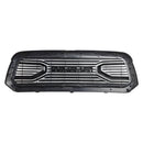 Dodge Ram 1500 2013-2018 Big Horn / Rebel Style Front Bumper Grill Black Replacement Grille W/ LED Light-9