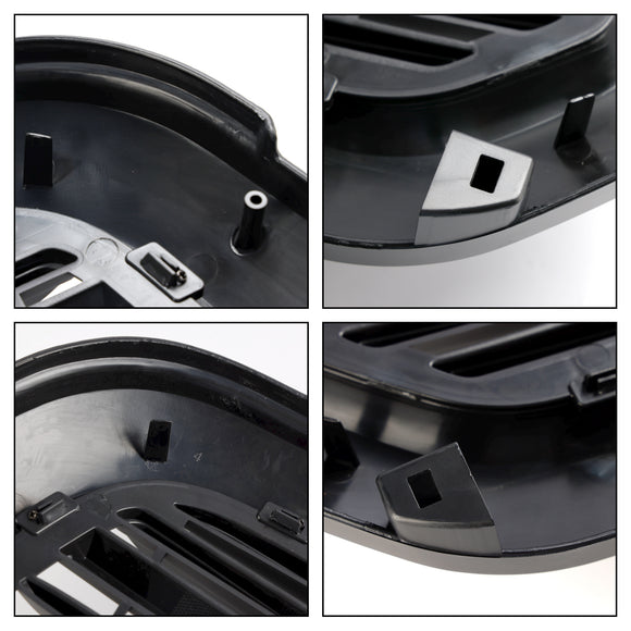 Griglia paraurti anteriore nera per Dodge Ram 1500 Classic Big Horn 2019-2023 con luce a LED