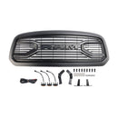 Griglia paraurti anteriore nera per Dodge Ram 1500 Classic Big Horn 2019-2023 con luce a LED-10