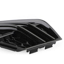 Audi A4 Sline/S4 B9 2016-2018 2 peças Grade inferior em favo de mel para para-choque dianteiro, cobertura do farol de neblina, grade preta 8W0 807 681 F 8W0 807 682 F-30