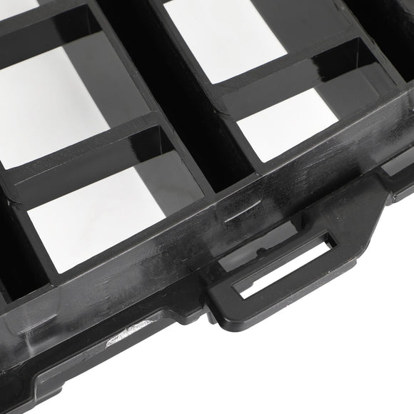 Mercedes-Benz 2016-2019 W213 Calandre avant noire brillante avec emblème étoile pour Classe E E200 E300 E400 E43 GTR