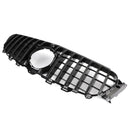 Mercedes Benz W213 E-Class 2016-2019 Front Bumper Grill GTR Style Glossy Black Grille-8