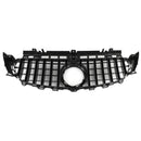 Mercedes Benz W213 E-Class 2016-2019 Front Bumper Grill GTR Style Glossy Black Grille-7
