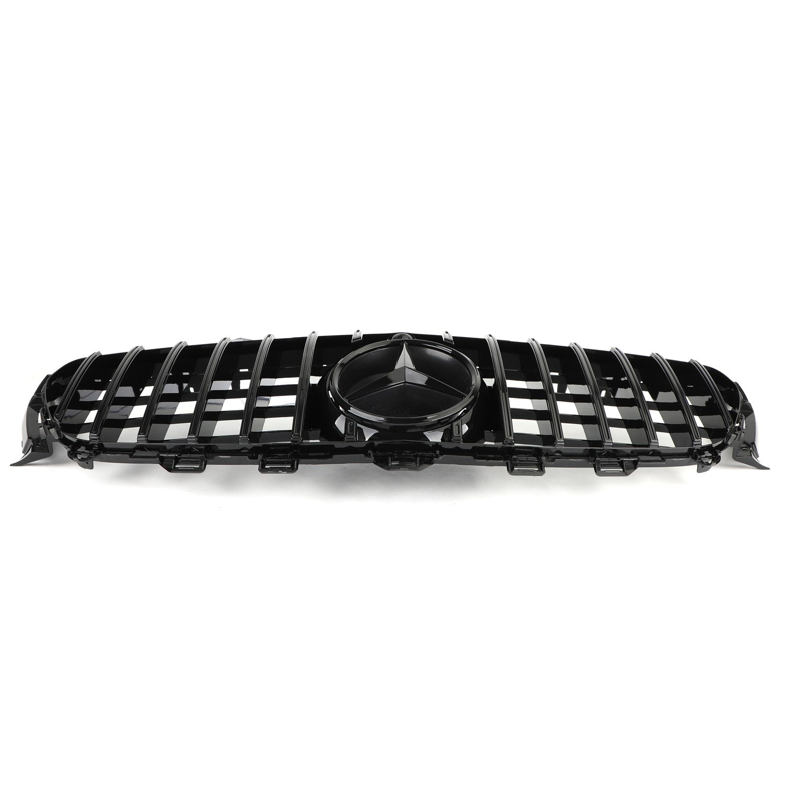 Mercedes Benz W213 E-Class E200 E300 E400 E43 2016-2019 Front Bumper Grill AMG Style Black Grille