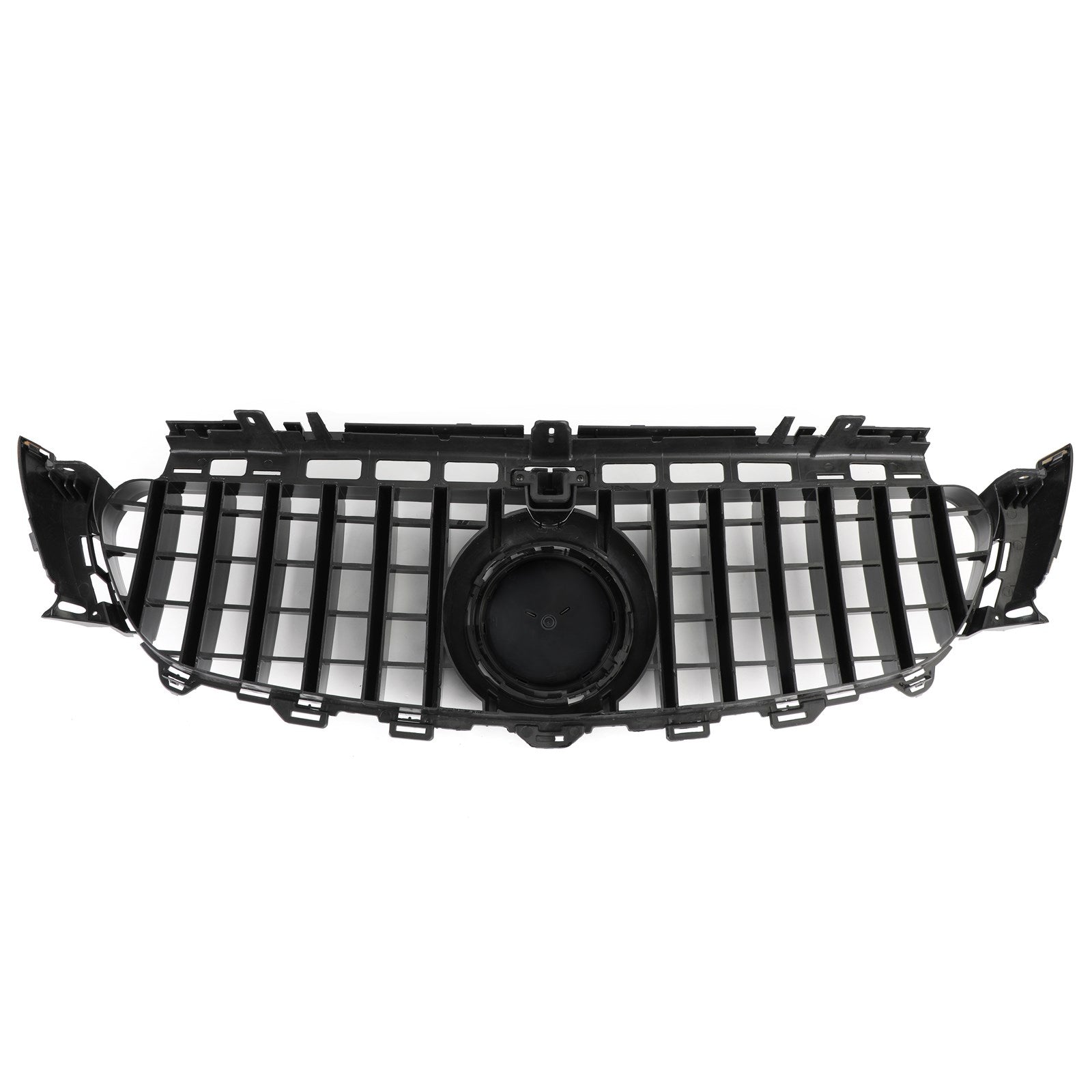 Grille de pare-chocs avant Mercedes Benz W213 Classe E E200 E300 E400 E43 2016-2019 Grille noire de style AMG