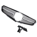 2009–2013 Mercedes Benz E-Klasse Coupé/Cabrio W207 C207 Diamond Frontgrill Chrom Ersatz-Stoßstangengrill-9