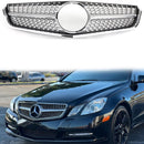 Mercedes-Benz Classe E Coupé/Cabriolet (2009-2013) W207 Grille de pare-chocs avant chromée de remplacement C207 Diamond-3