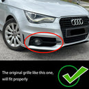 2011-2014 Audi A1 S-Line 8X parachoques delantero cubierta de luz antiniebla parrilla de repuesto 8X0807682B 8X0807681B-2