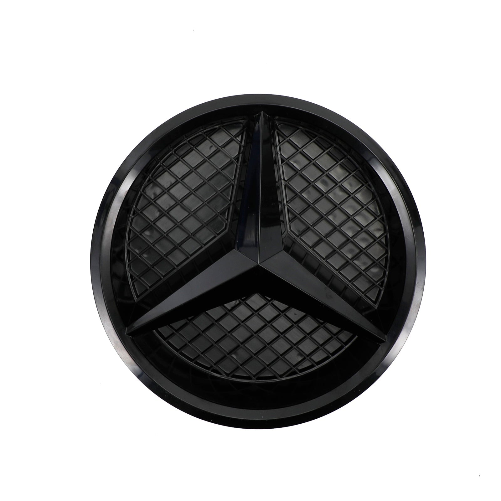 Parrilla delantera de parachoques negra estilo Amg para Mercedes Benz Clase C W204 C250 C300 C350 2008-2013