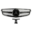 Mercedes-Benz Classe C 2008-2013 W204 Grade dianteira preta para C250, C300 e C350-7
