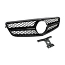 Mercedes Benz 2008-2013 C-klass W204 C180/C200/C220/C250/C300/C350 Främre stötfångargrill Svart galler-8