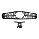 Mercedes Benz 2008-2013 C-klass W204 C180/C200/C220/C250/C300/C350 Främre stötfångargrill Svart galler-7