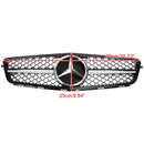 Mercedes Benz Classe C 2008-2014 W204 Grille de pare-chocs avant noire de remplacement pour C250 C300 C350-2