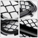 2008-2014 Mercedes Benz W204 C-Class C200 C250 C300 C350 Front Bumper Grill w/LED Grille-8