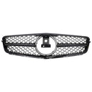 Mercedes Benz Classe C 2008-2014 W204 Grille de pare-chocs avant noire de remplacement pour C250 C300 C350-17