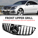 2008-2014 Mercedes Benz W204 C-Class C250 C300 C350 Front Bumper Grill GT Style Grille-4