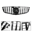 2008-2014 Mercedes Benz W204 C-Class C250 C300 C350 Front Bumper Grill GT Style Grille-6