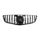 2008-2014 Mercedes Benz W204 C-Class C250 C300 C350 Front Bumper Grill GT Style Grille-8