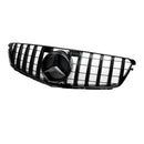 2008-2014 Mercedes Benz W204 C-Class C250 C300 C350 Front Bumper Grill GT Style Grille-11