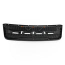 2004-2008 Ford F150 Raptor Front Grill Bovenbumper Honingraat Zwarte Grille Met LED & Brief-12