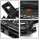 Griglia per paraurti anteriore Ford F150 Raptor Style 2018-2020 Griglia nera con LED-4