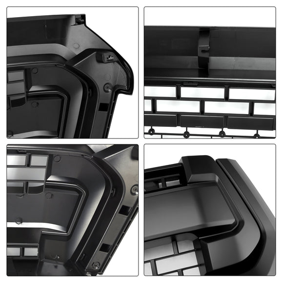2014–2018 Toyota Tacoma TRD PRO Style Grille Frontstoßstange Mattschwarzer Grill mit Toyota-Buchstaben