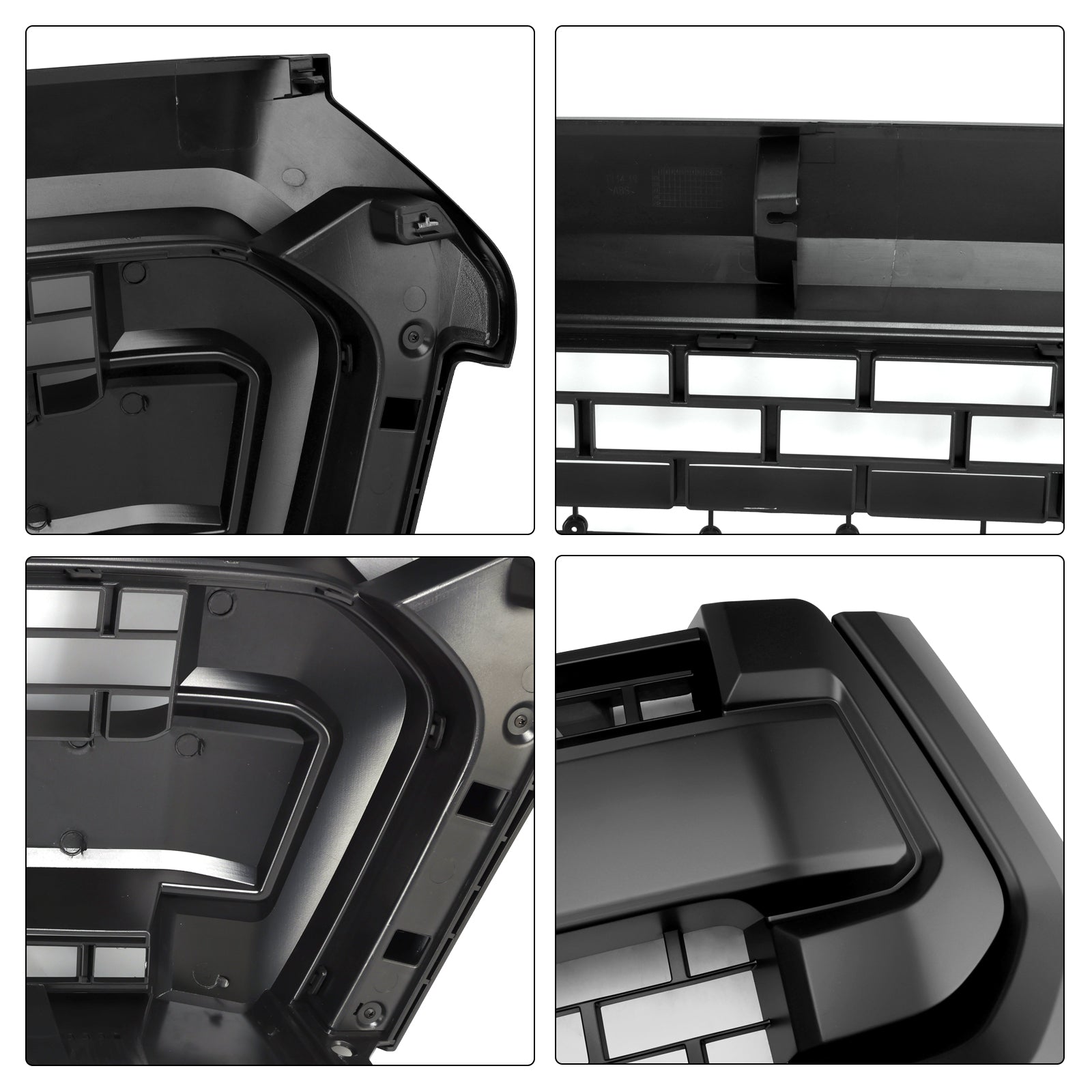 2014-2018 Toyota Tacoma Trd Pro Style Gitter vorderen Stoßfänger Matte Black Grill