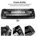 2014-2018 Toyota Tundra TRD PRO Style Wymiana grilla o strukturze plastra miodu Czarna kratka z literą TOYOTA-4