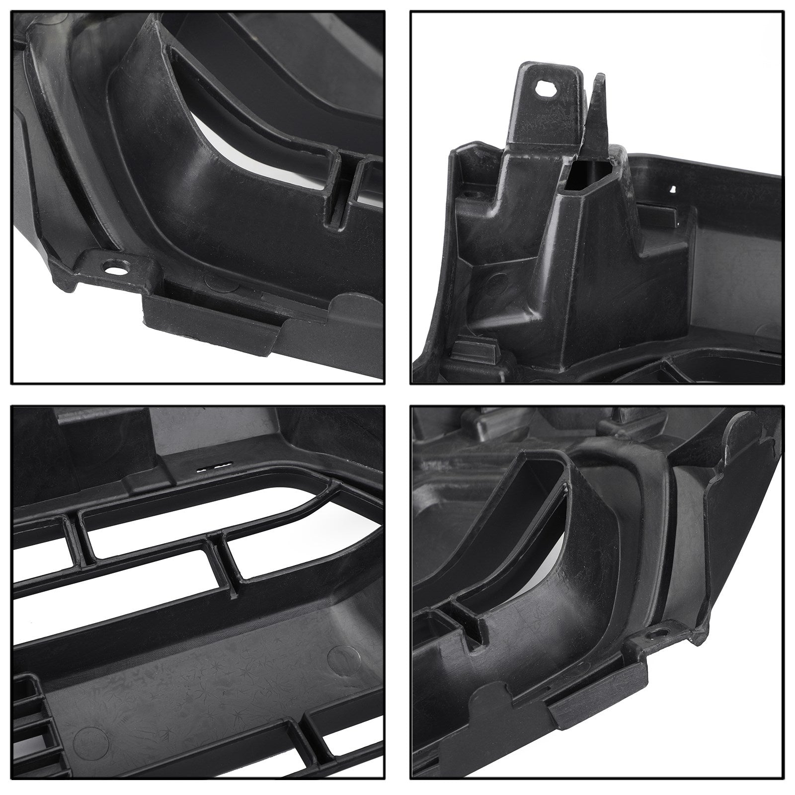 Kit de rejilla de repuesto negra con diseño de panal TRD PRO para Toyota Tacoma 2012-2015