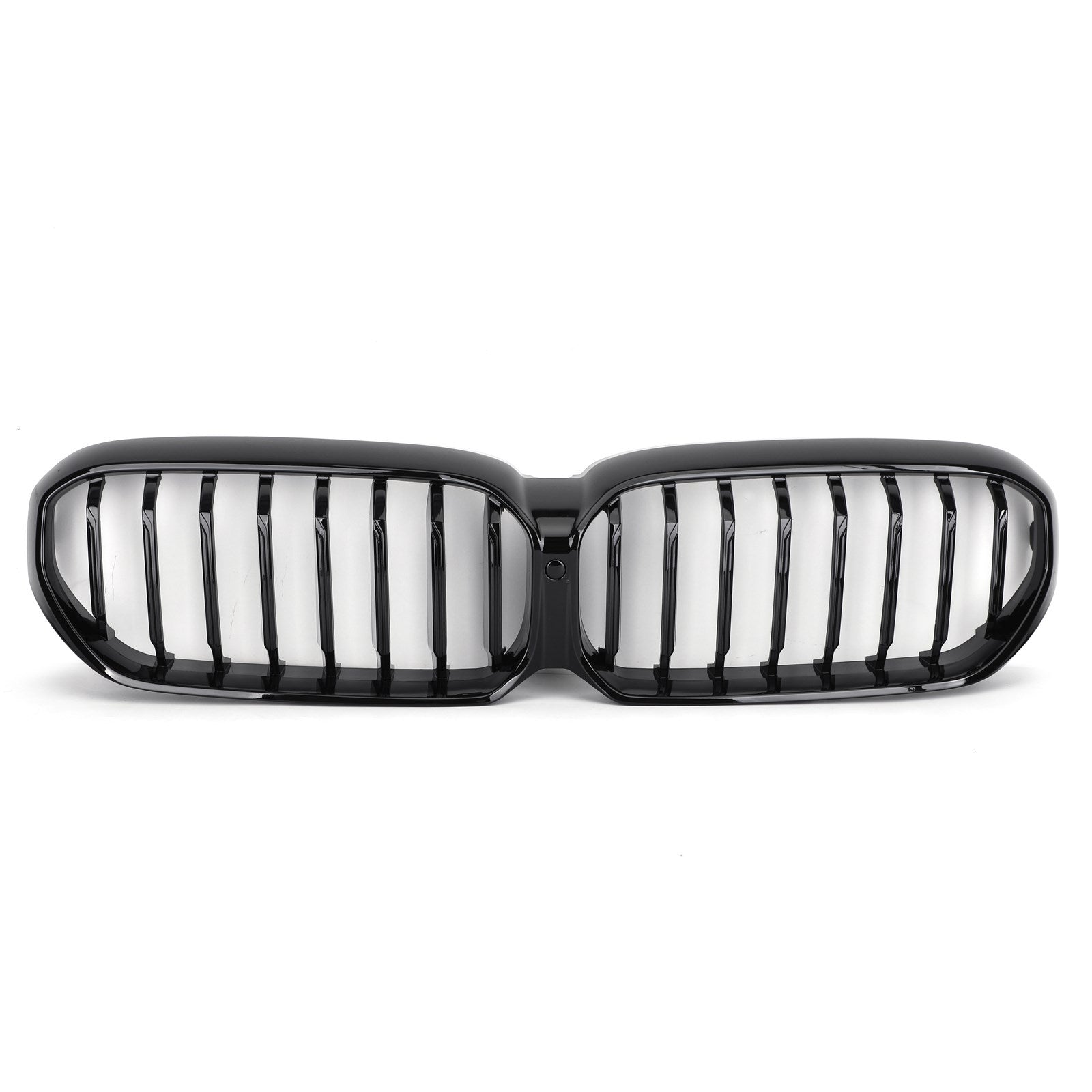 Parrilla delantera doble negra brillante para BMW Serie 5 G30 G31 G38 530i/540i/530e/M550i/520d 2021-2022