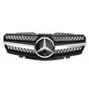 Mercedes Benz 2002-2006 R230 SL Classe SL350/500/600/SL55/65 1 Fin Star Grill noir Chrome Calandre-32