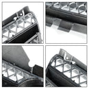 2002-2006 Mercedes Benz SL-Class R230 SL350/500/600/SL55/65 Front Bumper Upper Grill Silver Chrome Grille-7
