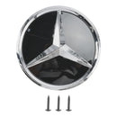 Mercedes Benz 2002-2006 R230 SL Classe SL350/500/600/SL55/65 1 Fin Star Grill noir Chrome Calandre-28