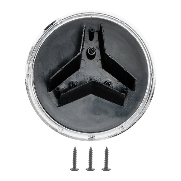 Mercedes Benz 2002-2006 R230 SL Classe SL350/500/600/SL55/65 1 Fin Star Grill noir Chrome Calandre