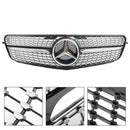 Mercedes Benz Classe C 2008-2014 W204 Calandre avant chromée noire diamantée C200 C230 C250 C300 C350-5