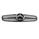Mercedes Benz Classe C 2008-2014 W204 Calandre avant chromée noire diamantée C200 C230 C250 C300 C350-7