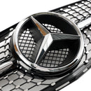 Mercedes Benz Classe C 2008-2014 W204 Calandre avant chromée noire diamantée C200 C230 C250 C300 C350-9