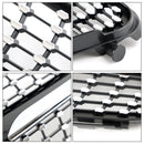 Mercedes Benz Classe C 2008-2014 W204 Calandre avant chromée noire diamantée C200 C230 C250 C300 C350-10