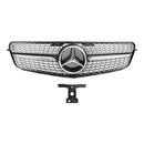Mercedes Benz Classe C 2008-2014 W204 Calandre avant chromée noire diamantée C200 C230 C250 C300 C350-12