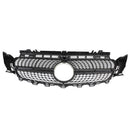 2017-2018 Mercedes Benz E-Class E400 E43 Sedan Sports Grill Diamond Silver Front Grille-4
