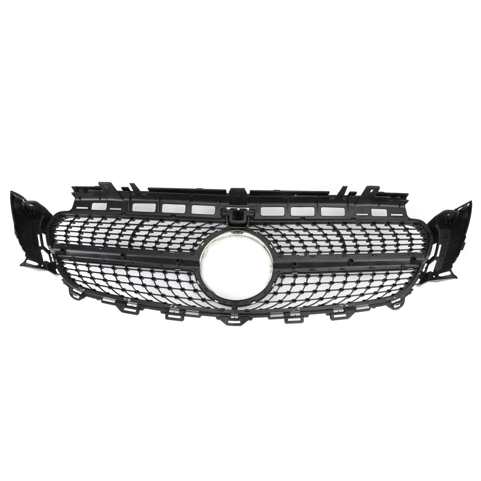 2016-2019 Mercedes Benz E-Class W213 E200 E250 E300 E400 E43 Sedan Sports Grill Diamond Silver Front Grille